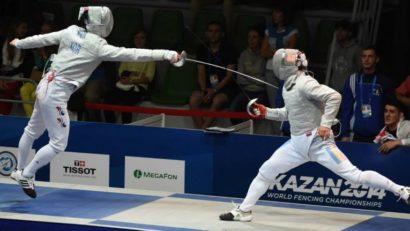 Echipa de sabie a României, la un pas de podiumul Campionatului Mondial