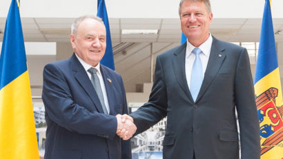 Klaus Iohannis şi Nicolae Timofti au salutat nivelul relaţiilor bilaterale şi au reconfirmat angajamentul faţă de parcursul european