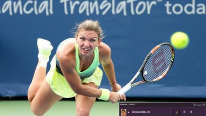 Simona Halep, victorie fără drept de apel, 6-1, 6-2, cu Jankovic, finală şi locul 2 WTA