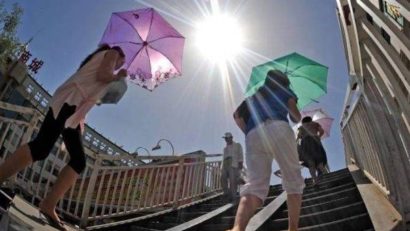 Vremea continuă să fie călduroasă în următoarele 2 săptămâni; averse mai însemnate cantitativ, între 15 şi 18 august