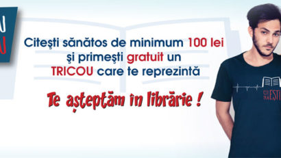 Citeşte sănătos! -Terapie prin lectură intensivă- Te aşteptăm în librărie!