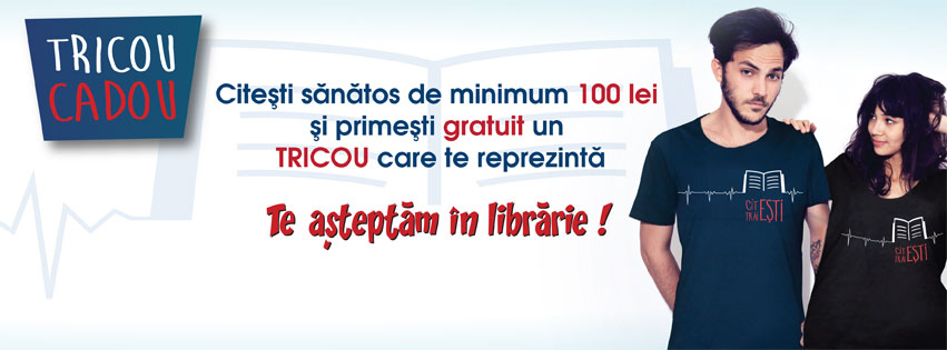 Citeşte sănătos! -Terapie prin lectură intensivă- Te aşteptăm în librărie! Citeşte sănătos! -Terapie prin lectură intensivă- Te aşteptăm în librărie!