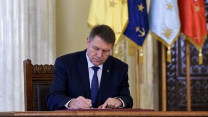 Preşedintele Klaus Iohannis a semnat decretul de decorare post-mortem a subinspectorului de poliţie Gheorghe Ionescu