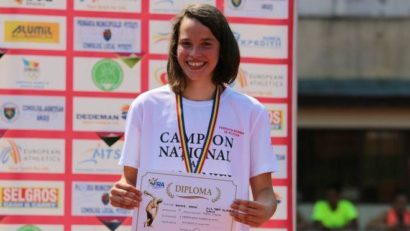 Târgumureşeanca Kovacs Noemi, pentru a doua oară campioană naţională la săritura cu prăjina