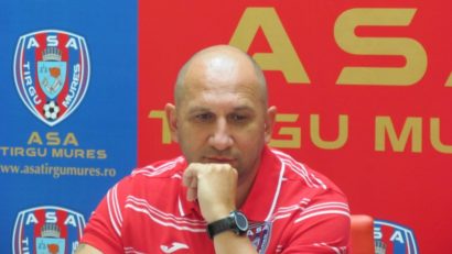 Vasile Miriuţă, ASA Tg.Mureş: “Jucăm bine, dar trebuie să şi marcăm”