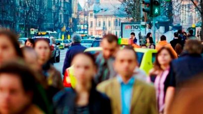 Populaţia României este de 19.861.000 de persoane