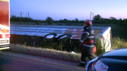 Grav accident pe Autostrada Soarelui