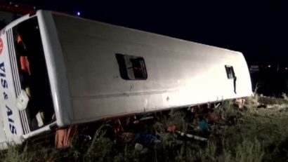 Opt din cei zece copii internaţi la Spitalul ‘Grigore Alexandrescu’ din Capitală după accidentul de autocar de pe A2 vor fi externaţi