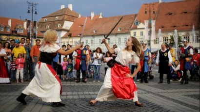 A 15-a ediţie a Festivalului Medieval „Cetăţi Transilvane”, la Sibiu