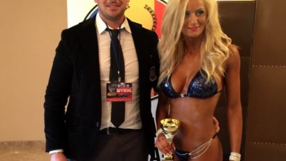 Târgumureşeanca Ioana Şulea, medaliată cu aur şi argint la Cupa „Tiger Classic” la culturism şi fitness