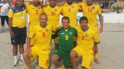 România participă la turneul de promovare în Divizia A la fotbal pe plajă