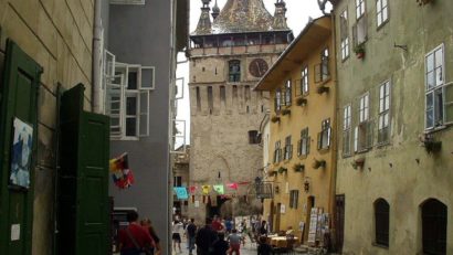 Cetatea Sighișoara – locul în care Mark Tudose meștereşte, din inimă, lingurile cu povești
