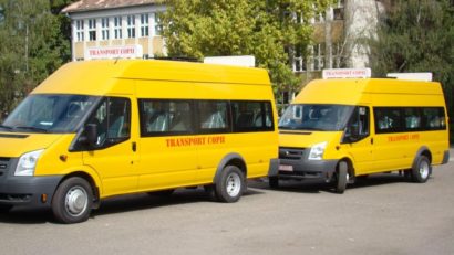 Noi microbuse școlare, în Mureș