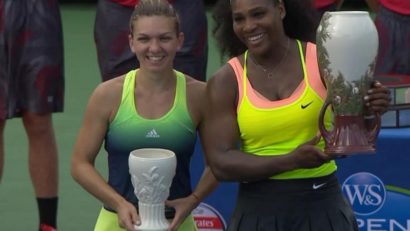 Simona Halep nu a făcut faţă puternicei Serena : 3-6, 6-7 (5), în finala de la Cincinnati