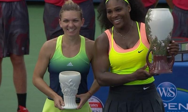 Simona Halep nu a făcut faţă puternicei Serena : 3-6, 6-7 (5), în finala de la Cincinnati Simona Halep nu a făcut faţă puternicei Serena : 3-6, 6-7 (5), în finala de la Cincinnati
