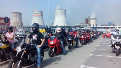 Paradă cu sute de motociclişti la Tîrgu-Mureş