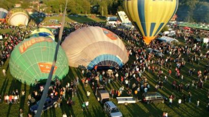 Parada Baloanelor cu Aer Cald, în acest weekend, la Câmpul Cetății