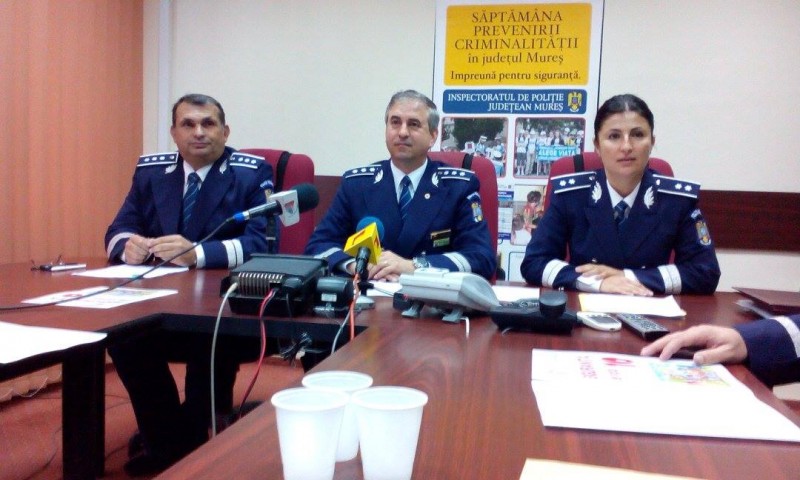 200 de acţiuni în Săptămâna Prevenirii Criminalităţii în judeţul Mureş 200 de acţiuni în Săptămâna Prevenirii Criminalităţii în judeţul Mureş