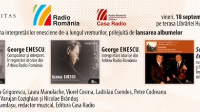 George Enescu şi interpreţii săi istorici la Editura Casa Radio