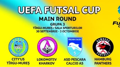 Miercuri începe turneul UEFA Futsal Cup de la Tg.Mureş
