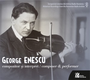 George Enescu - compozitor si interpret - coperta