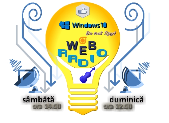 Asculta WeBRadio, duminică de la 12.00