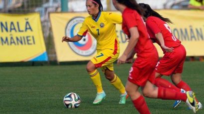 Junioarele tricolore au început în forţă preliminariile Campionatului European de fotbal feminin