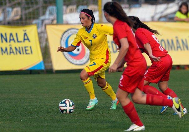 Junioarele tricolore au început în forţă preliminariile Campionatului European de fotbal feminin Junioarele tricolore au început în forţă preliminariile Campionatului European de fotbal feminin