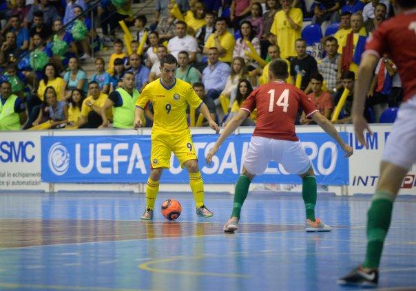 România, egal cu Ungaria în manşa I a barajului pentru Euro 2016 la futsal România, egal cu Ungaria în manşa I a barajului pentru Euro 2016 la futsal