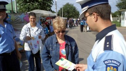 Prevenirea criminalității, în ultima săptămână din septembrie