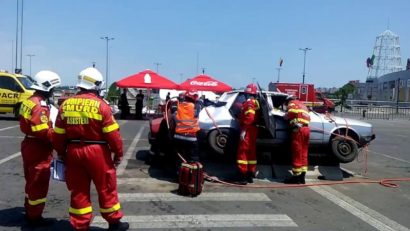 A patra ediție a „Competiției naționale de descarcerare și acordarea primului ajutor calificat” va avea loc la Tîrgu-Mureș