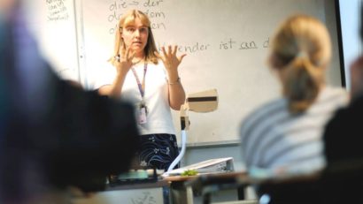 Numărul elevilor care studiază limba germană este în creştere în judeţul Braşov