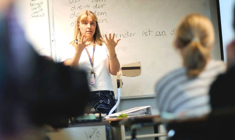 Numărul elevilor care studiază limba germană este în creştere în judeţul Braşov Numărul elevilor care studiază limba germană este în creştere în judeţul Braşov