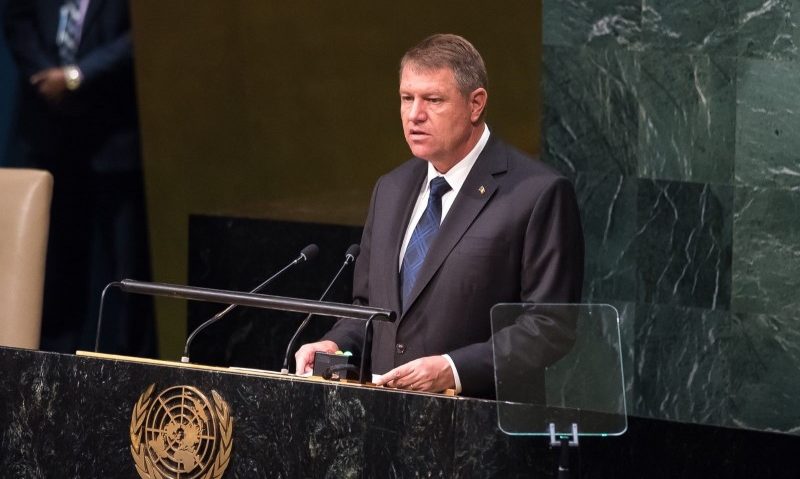 Preşedintele României, Klaus Iohannis, a susţinut, la New York, un discurs în cadrul Adunării Generale a Organizaţiei Naţiunilor Unite Preşedintele României, Klaus Iohannis, a susţinut, la New York, un discurs în cadrul Adunării Generale a Organizaţiei Naţiunilor Unite
