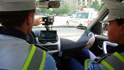 70 de vitezomani au fost amendaţi de poliţiştii mureşeni