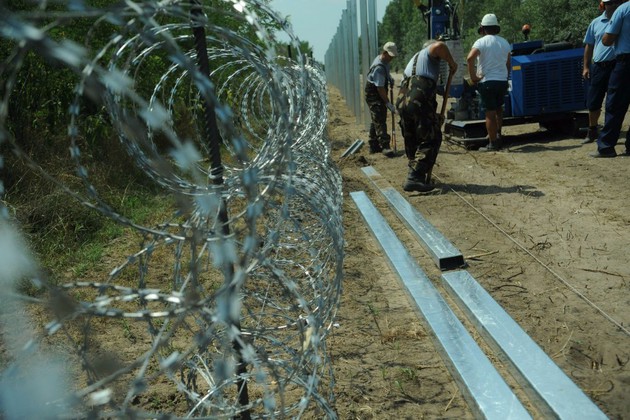 Ungaria a început azi dimineață construcţia gardului la graniţa cu Croaţia Ungaria a început azi dimineață construcţia gardului la graniţa cu Croaţia