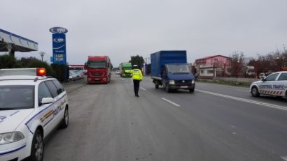 Transportul de marfă și persoane, verificat de polițiștii mureșeni