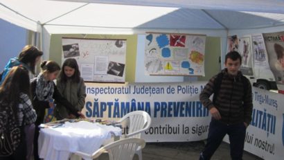 Violența, consumul de droguri și traficul de persoane, în atenția târgumureșenilor