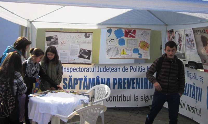 Violența, consumul de droguri și traficul de persoane, în atenția târgumureșenilor Violența, consumul de droguri și traficul de persoane, în atenția târgumureșenilor