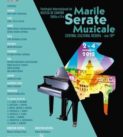 „Marile Serate Muzicale”, la Brașov „Marile Serate Muzicale”, la Brașov
