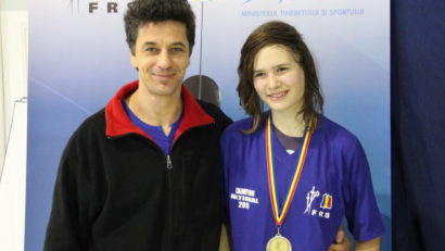 Târgumureșeanca Schlier Zsuzsa, campioana națională la spadă