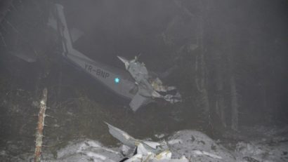 Raport final în cazul avionului prăbușit în Apuseni