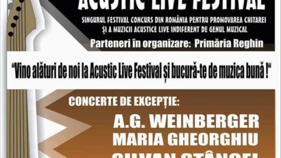 Reghinul va găzdui primul festival dedicat promovării chitarei