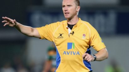 Meciul de rugby România-Canada, condus de englezul Wayne Barnes