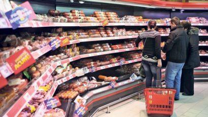 Produsele alimentare româneşti trebuie să fie preponderente în supermarketuri