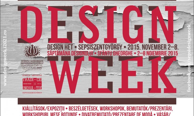 Săptămâna designului de la Sfântu Gheorghe
