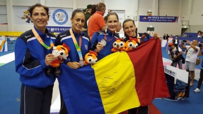 Echipa de spadă a României, argint la Jocurile Mondiale Militare