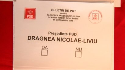 Trei sferturi dintre social-democrații mureșeni au votat