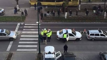 Fetiță de 12 ani, lovită pe trecerea de pietoni, în urmă cu puțin timp