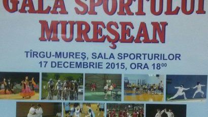 Cei mai buni sportivi mureșeni pe 2015 vor fi premiați astăzi